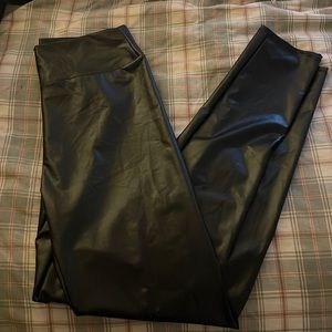 Black Leather Pants